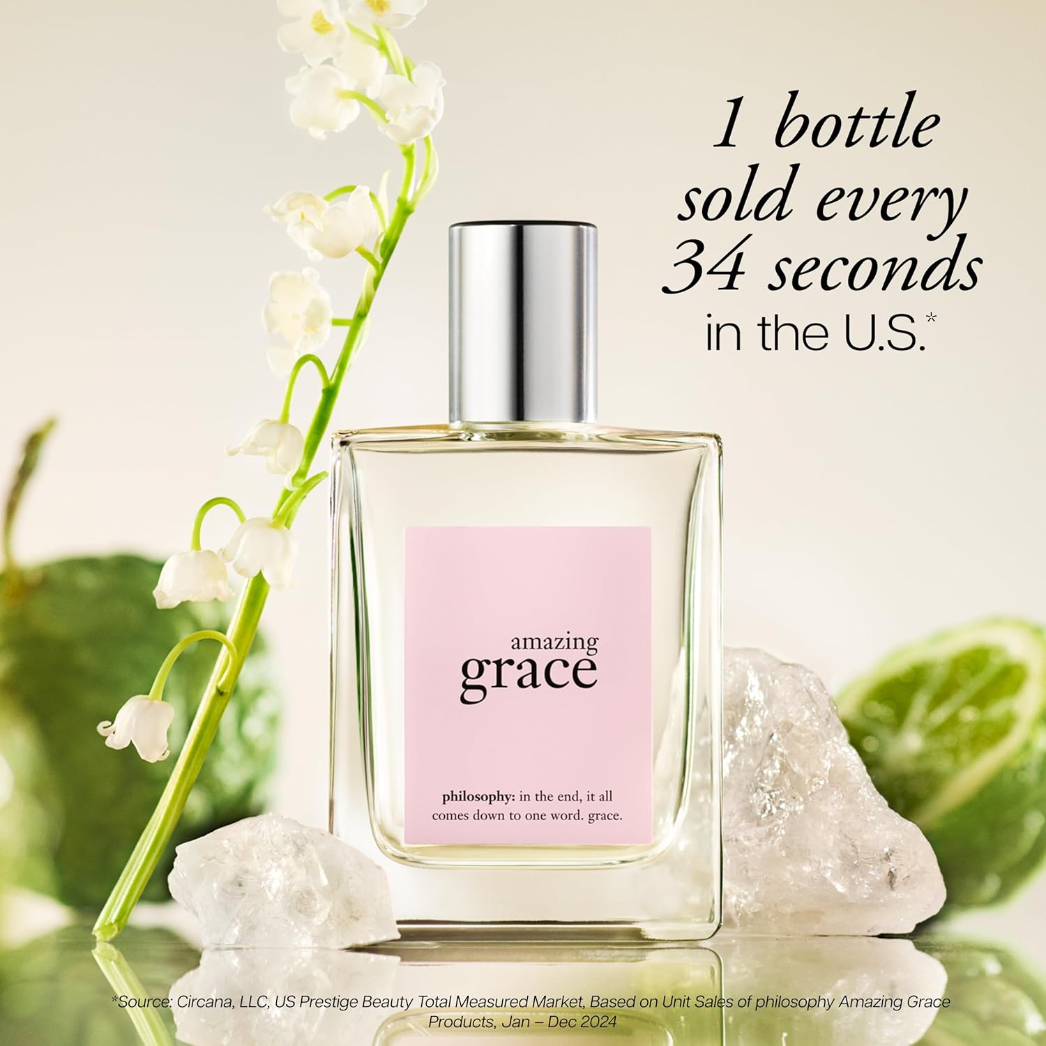Perfume High Fragrance - Philosophy Amazing Grace Perfume 60ml EDT
