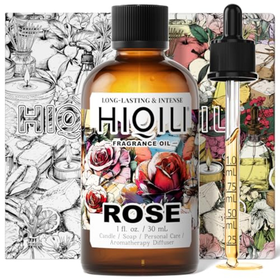 Perfume Fragrance Oils For Candles - HIQILI Rose Fragrance Oil for Candle,