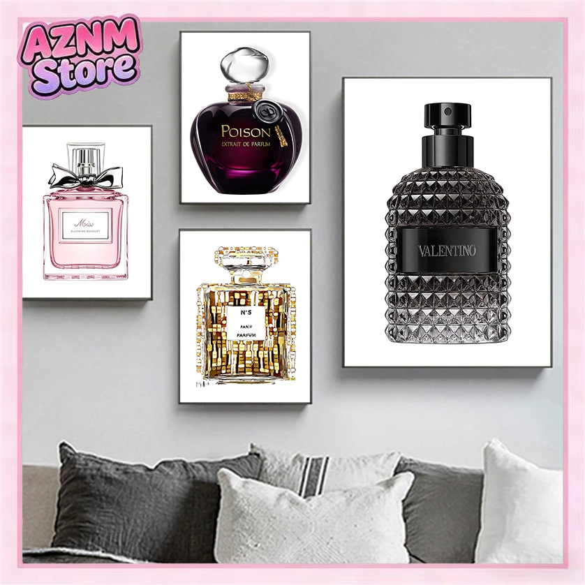 1pc frameless Minimalist Wall  - Perfume Villa Fragrance avis et prix