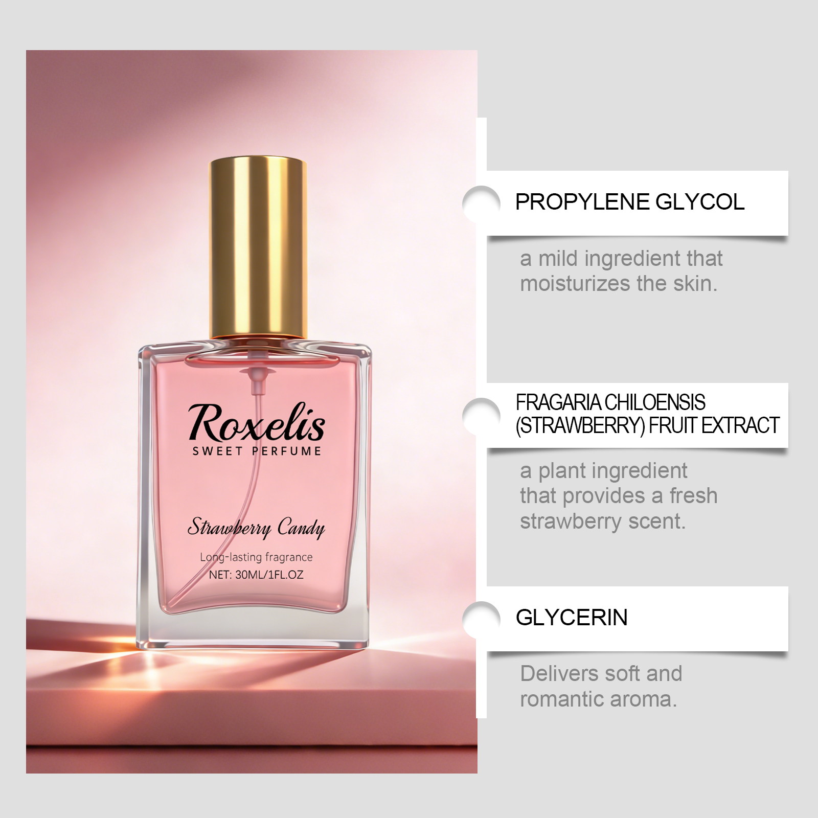 Strawberry Candy Sweet Fragran - Perfume Fragrance Free avis et prix