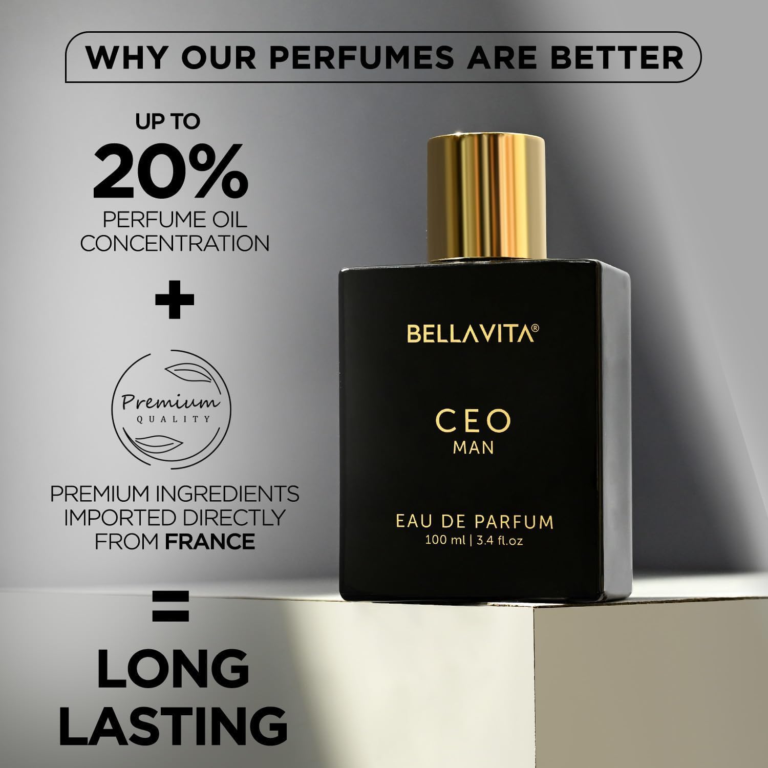 BellaVita Luxury 100ml EDP Uni - Perfume High Fragrance avis et prix