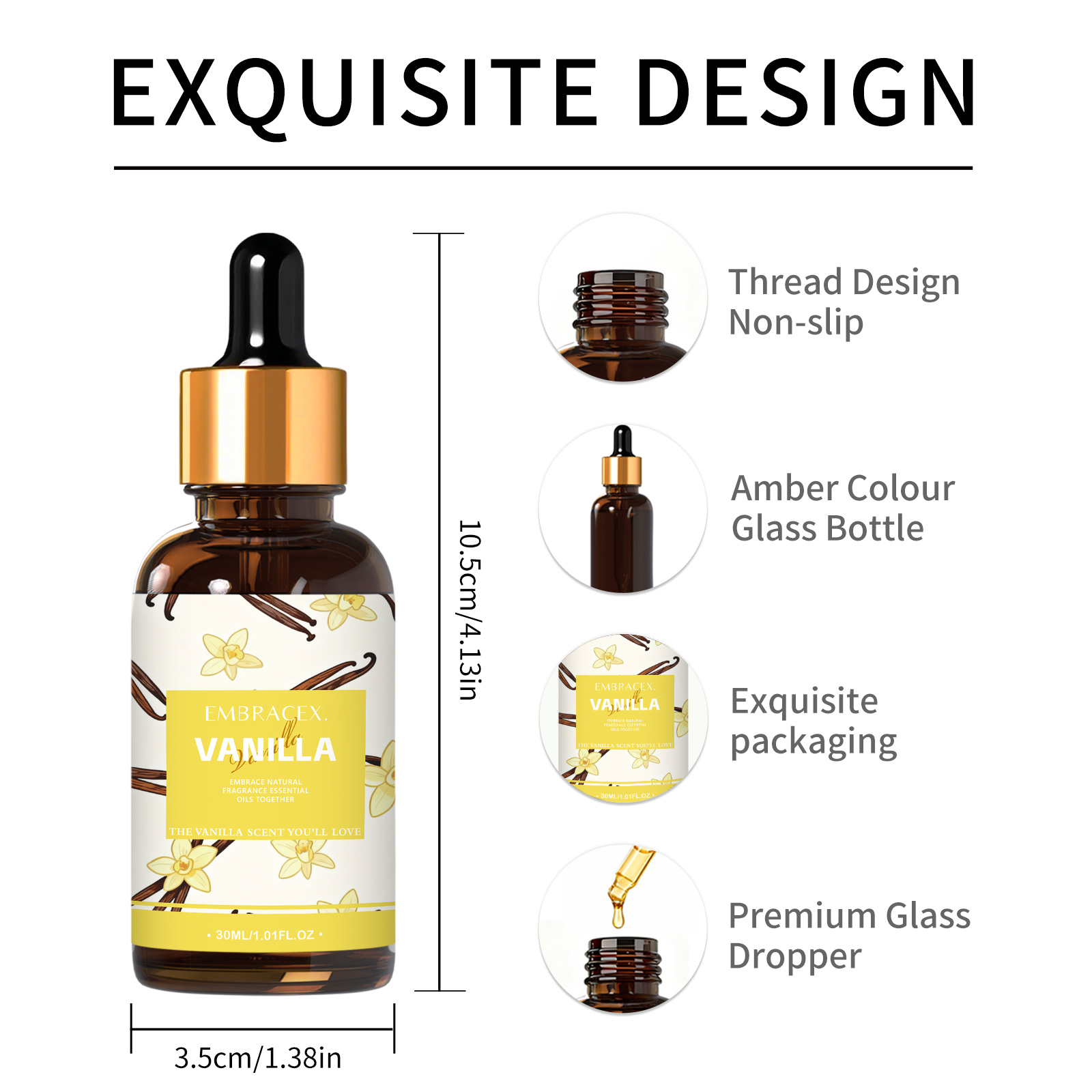 30ml Vanilla Essential Oil Per - Perfume Fragrance Oils For Candles avis et prix