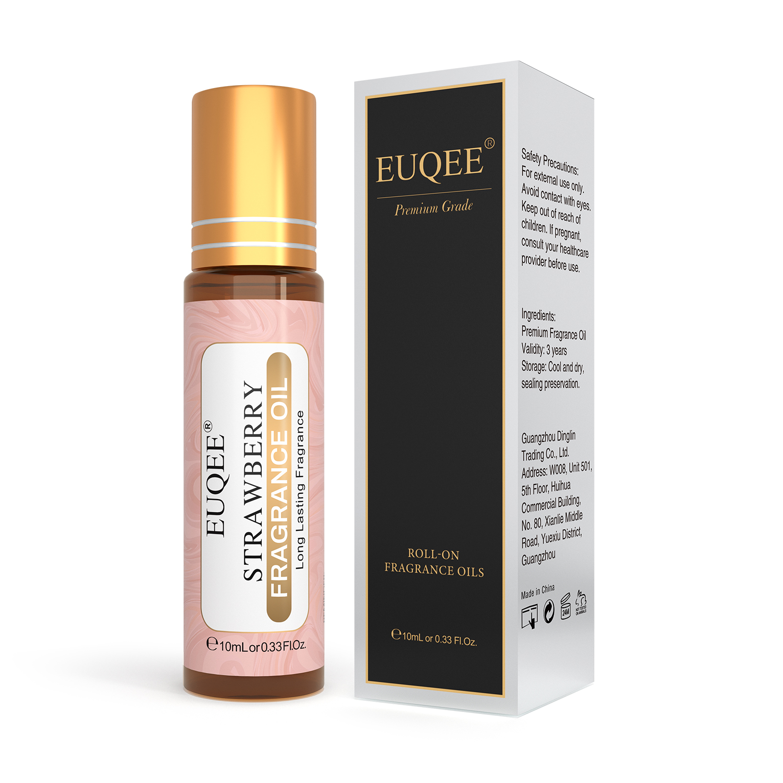 EUQEE 10ml Roller Fragrance Oi - Musk White Oil avis et prix