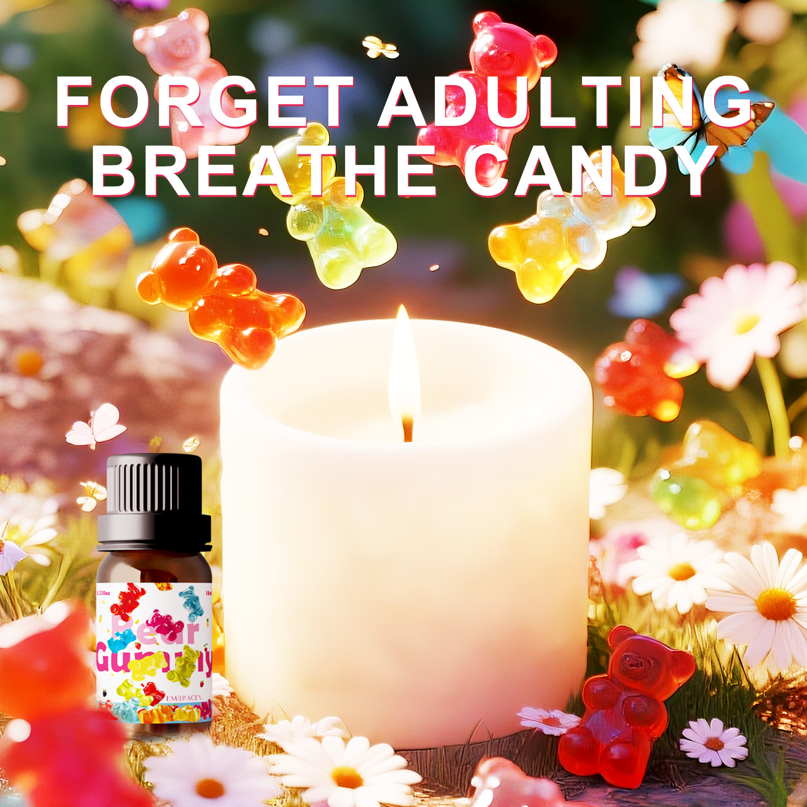 10ml Gummy Bear Fragrance oil  - Perfume Fragrance Oils For Candles avis et prix
