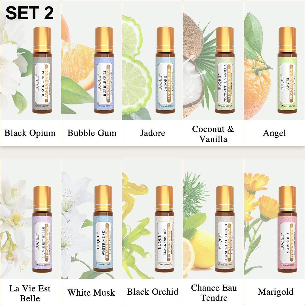 EUQEE 10PCS Fragrance Oils Set - Musk White Oil avis et prix