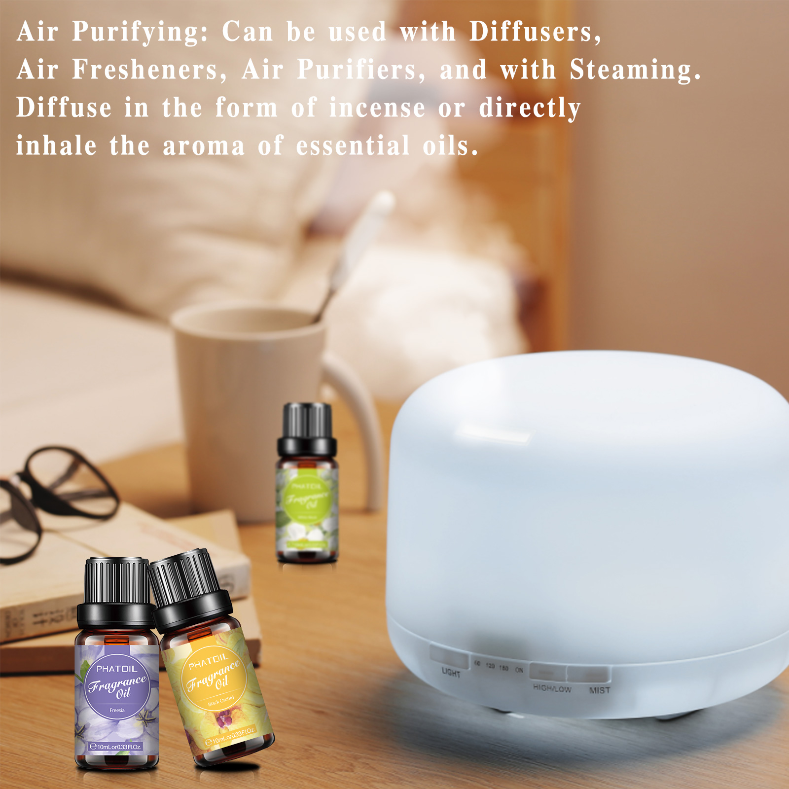 PHATOIL 10ml Essential Oils Se - Musk White Oil avis et prix