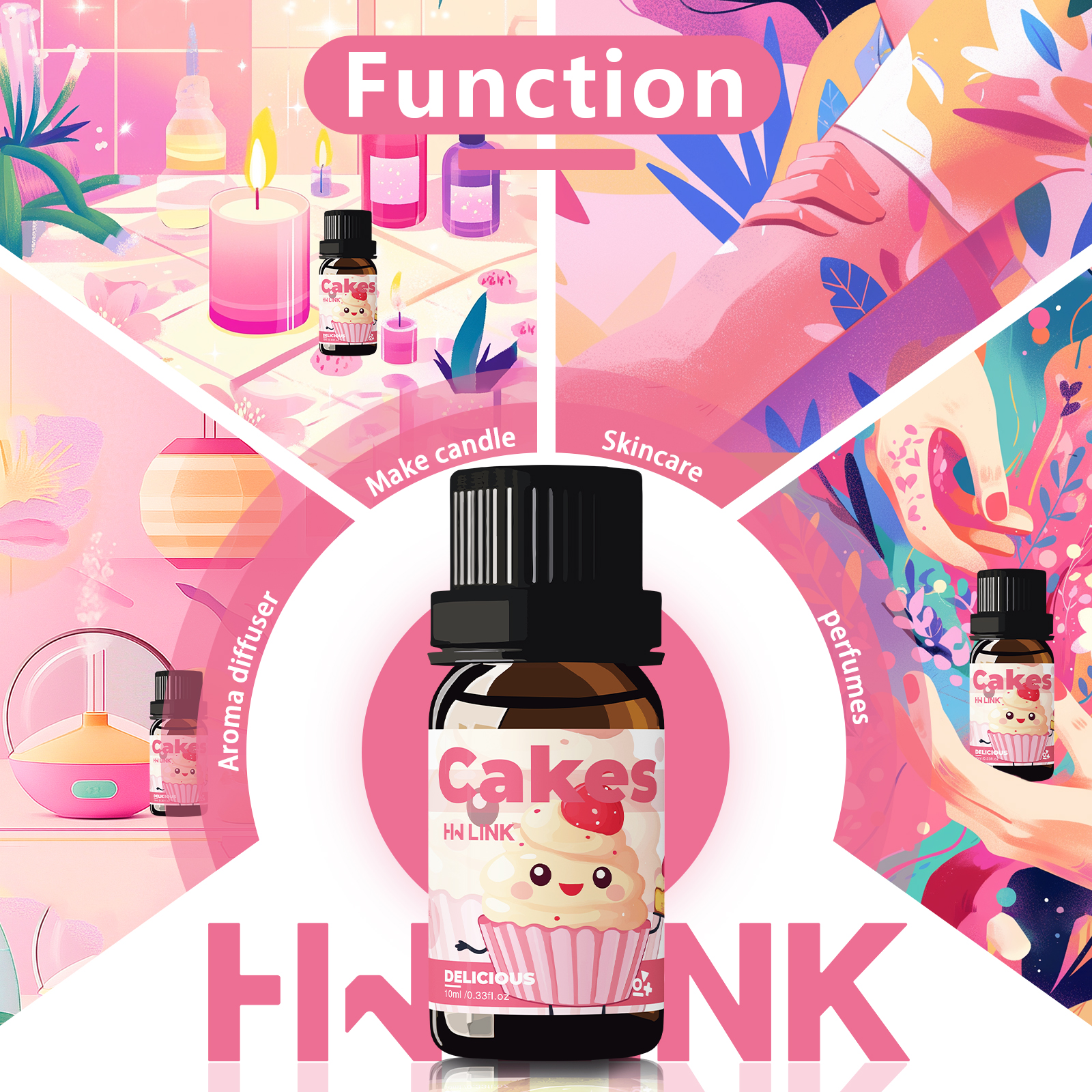 10ml Cakes Essential Oils Perf - Perfume Fragrance Oils For Candles avis et prix