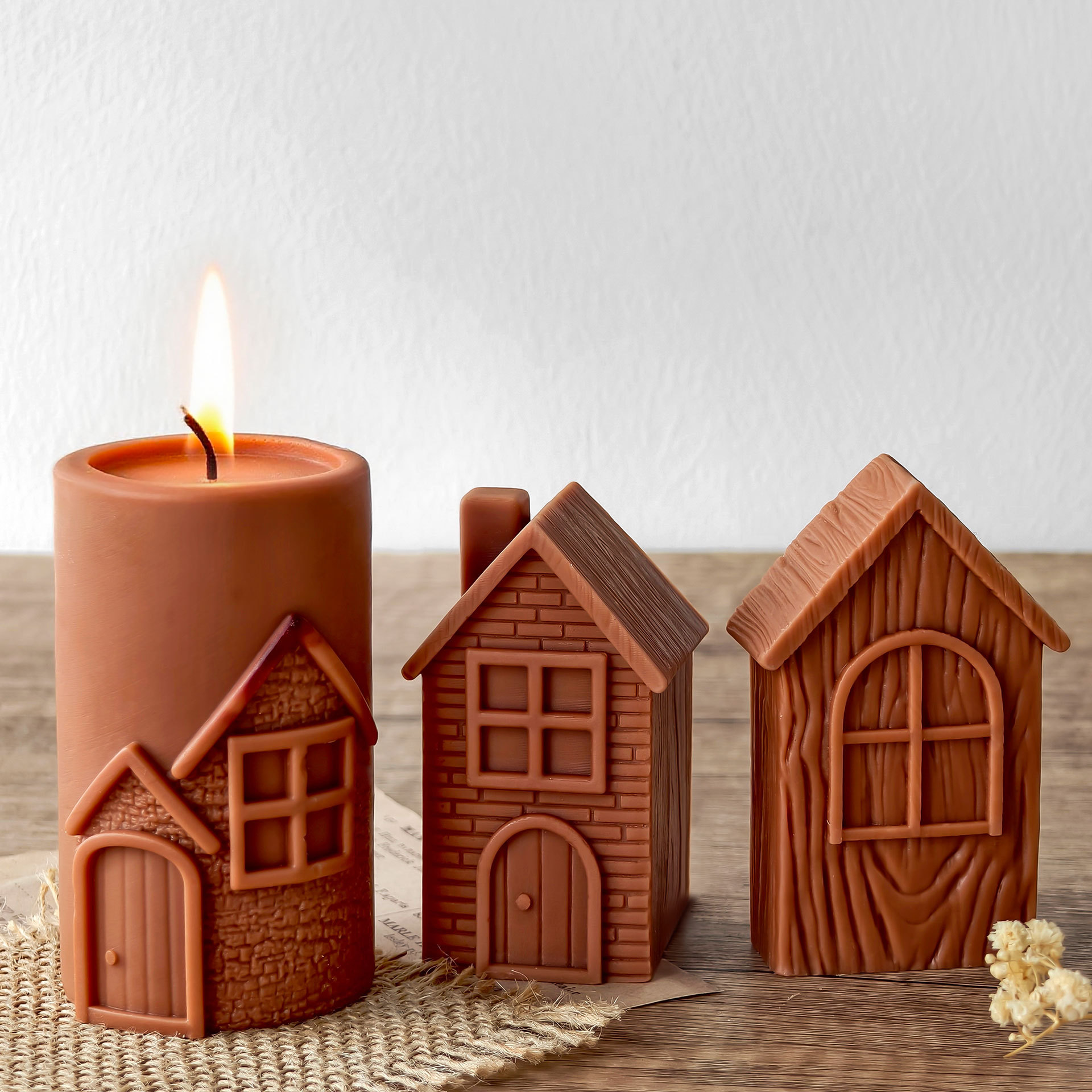 DIY Chimney House Silicone Mol - Perfume Fragrance Oils For Candles avis et prix