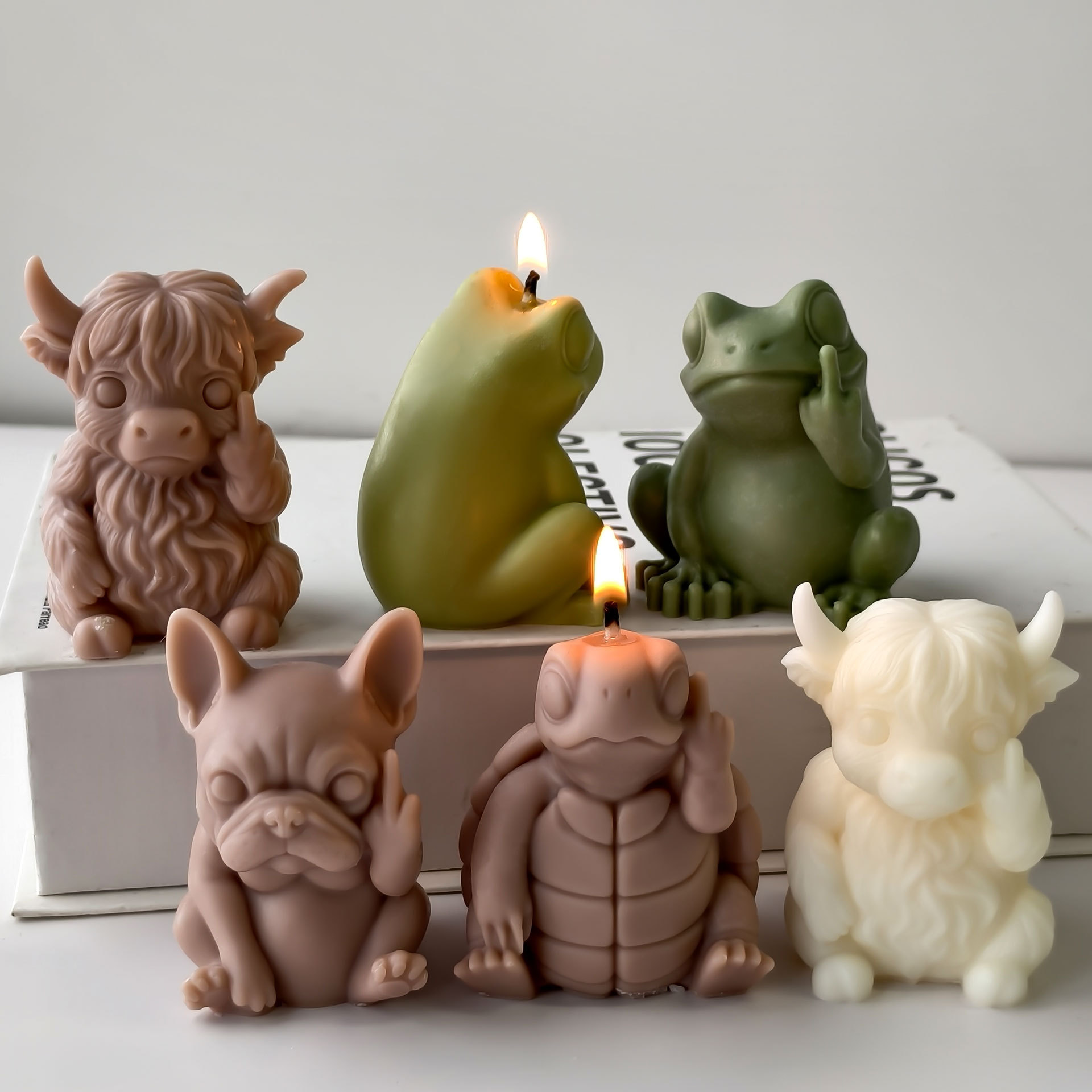3D Animal Candle Silicone Mold - Perfume Fragrance Oils For Candles avis et prix