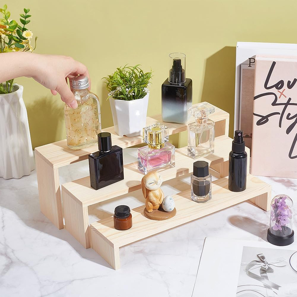 Wooden Display Stand Figure St - Perfume Villa Fragrance avis et prix