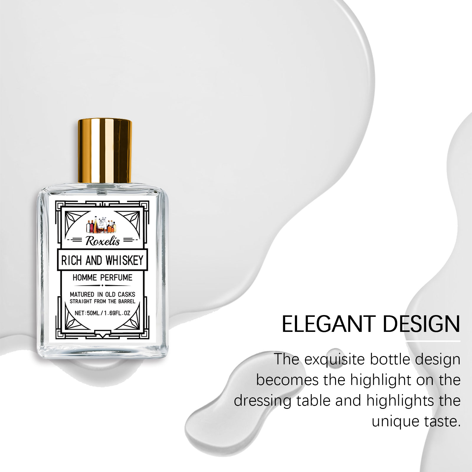 Roxelis 50ml Charm Whisky Men' - Perfume Fragrance Free avis et prix