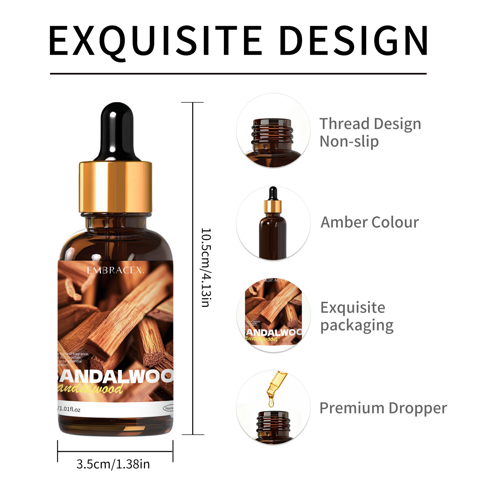 30ml Sandalwood Natural Plant  - Perfume Fragrance Oils For Candles avis et prix