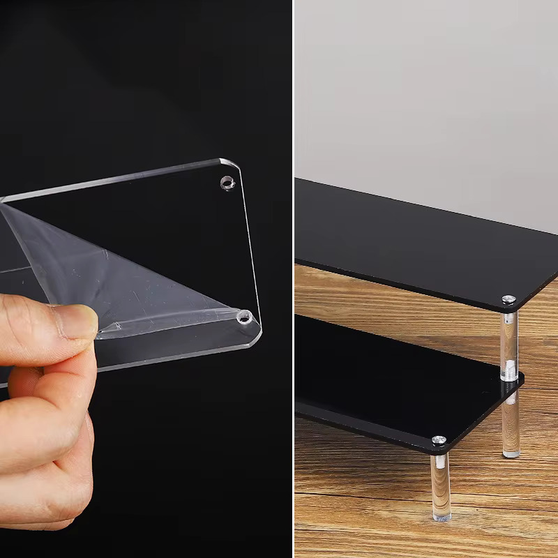 Black Acrylic Display Shelf St - Perfume Villa Fragrance avis et prix
